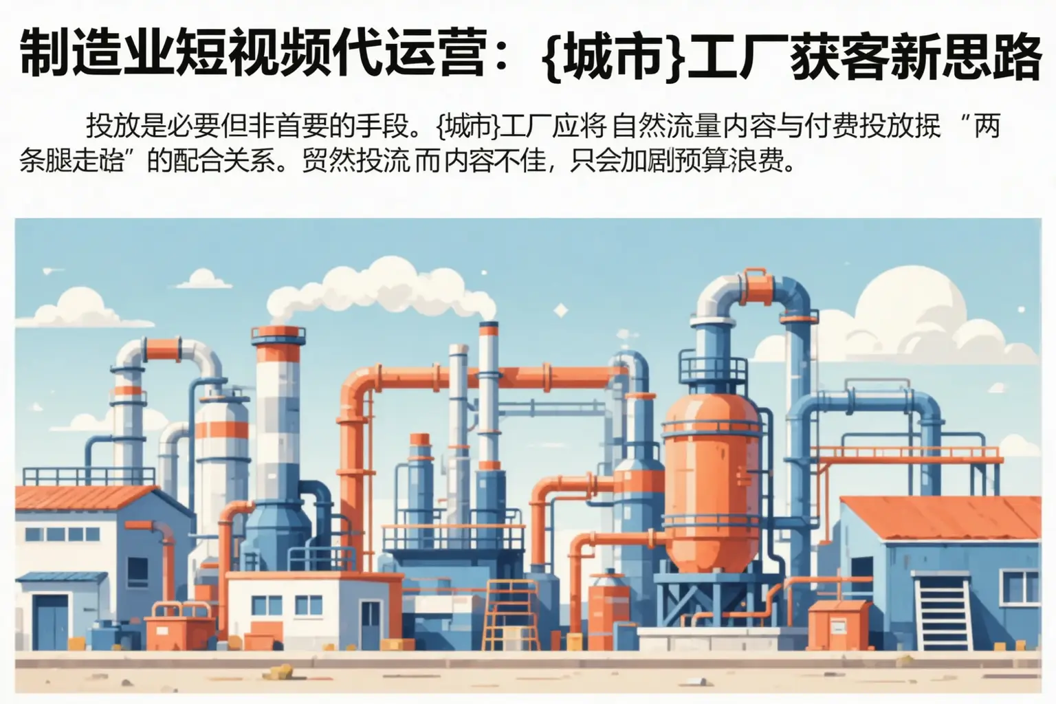 制造业短视频代运营:砀山工厂获客新思路