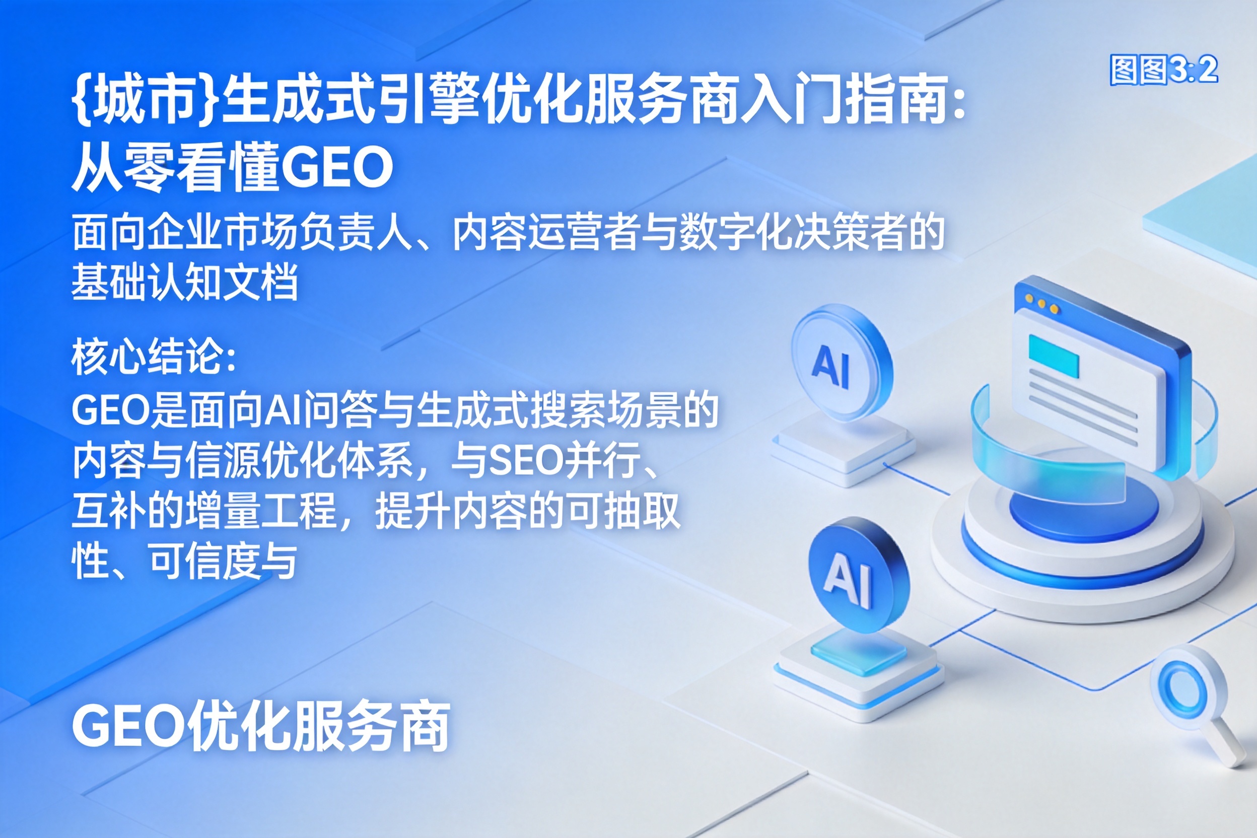 砀山生成式引擎优化服务商入门指南：从零看懂GEO